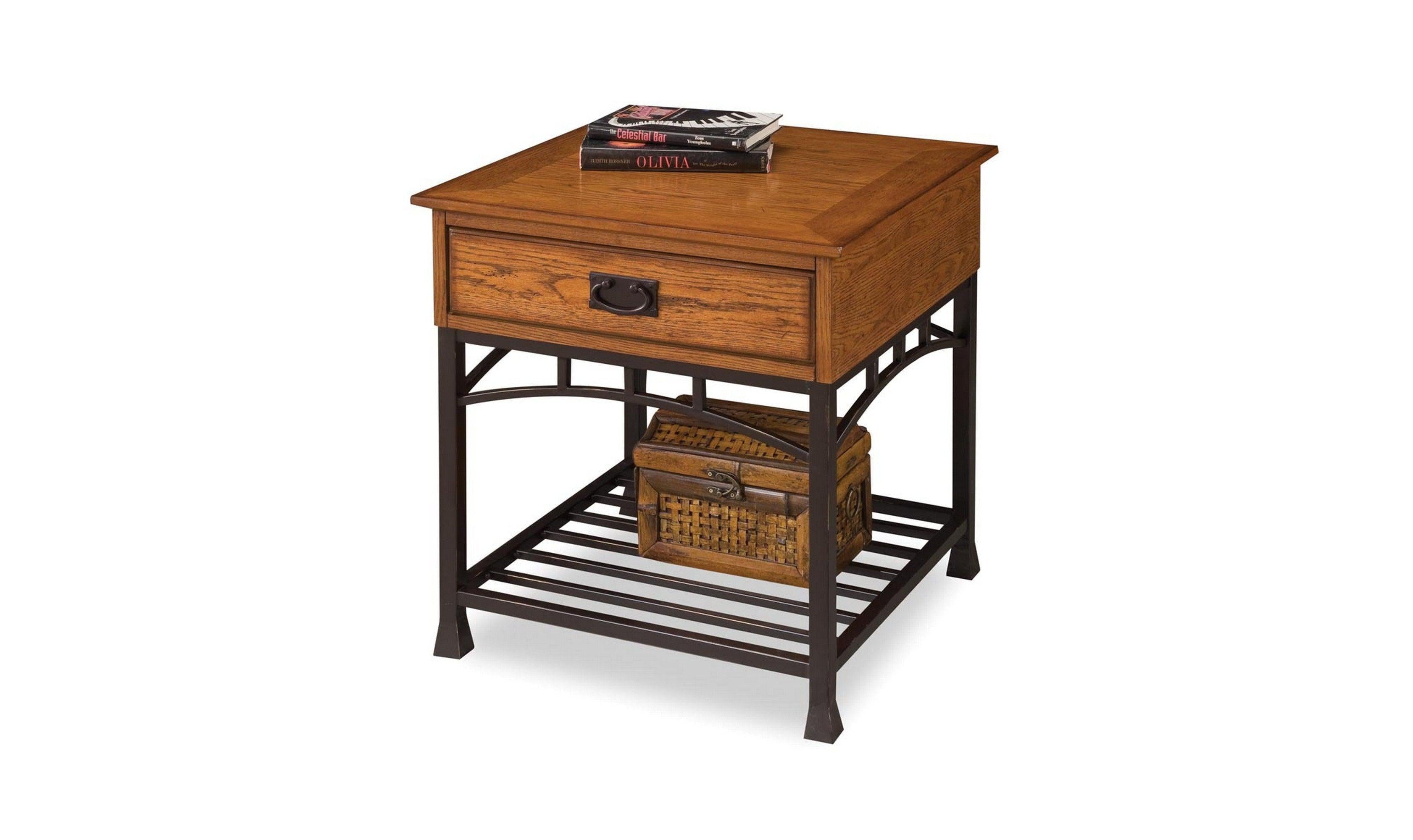 Modern Craftsman End Table by homestyles-End Tables-Leahyco