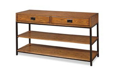 Modern Craftsman Media Console by homestyles-Media Console-Leahyco