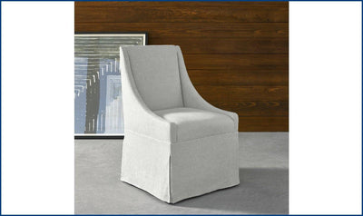 Modern Desmond Flint Arm Chair-Dining Arm Chairs-Leahyco