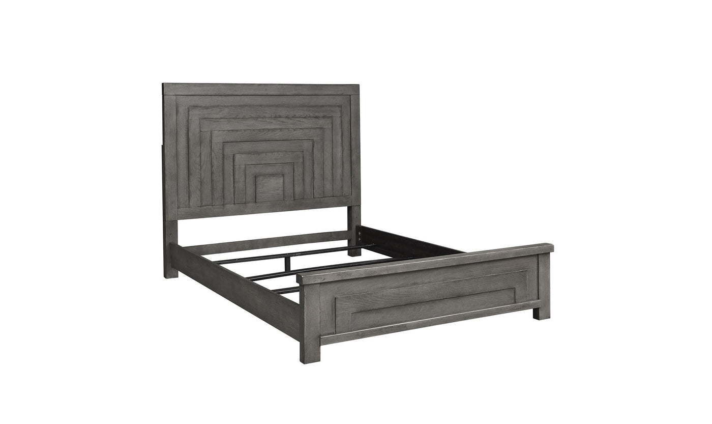 Modern Farmhouse Panel Bed-Beds-Leahyco