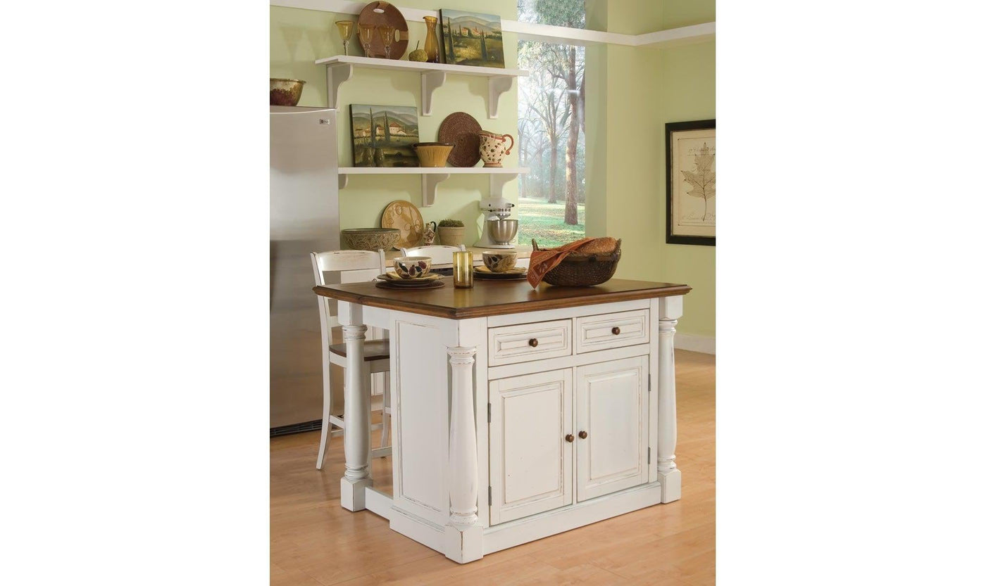 Monarch 3 Piece Kitchen Island Set 1 by homestyles-Cabinets-Leahyco