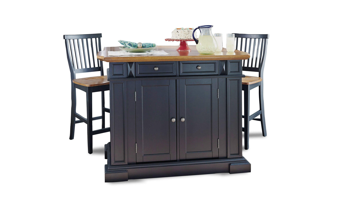 Montauk 3 Piece Kitchen Island Set 2 by homestyles-Cabinets-Leahyco