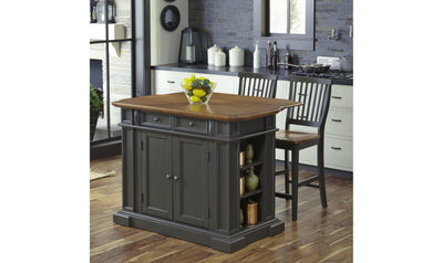 Montauk 3 Piece Kitchen Island Set 3 by homestyles-Cabinets-Leahyco