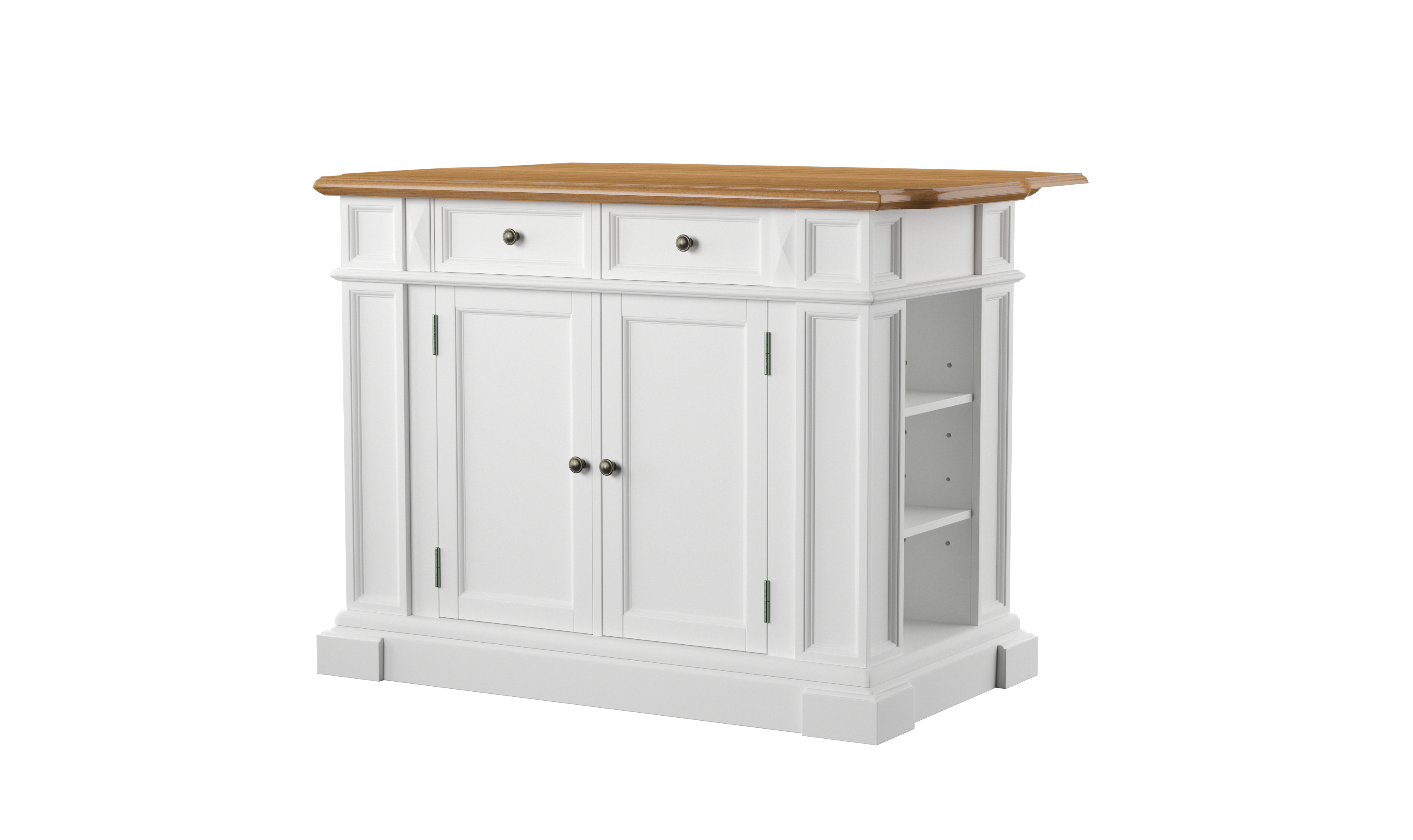 Montauk Kitchen Island 1 by homestyles-Cabinets-Leahyco