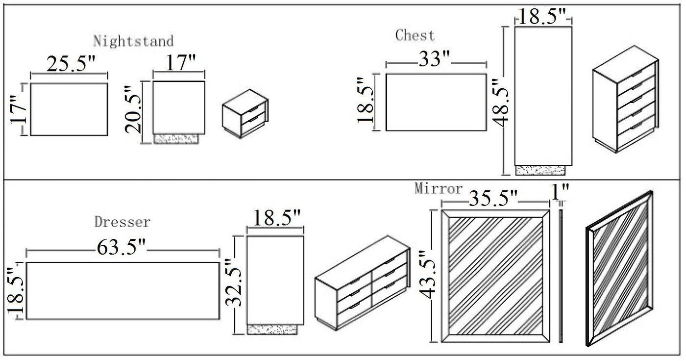 Monte Leone Chest-Storage Chests-Leahyco