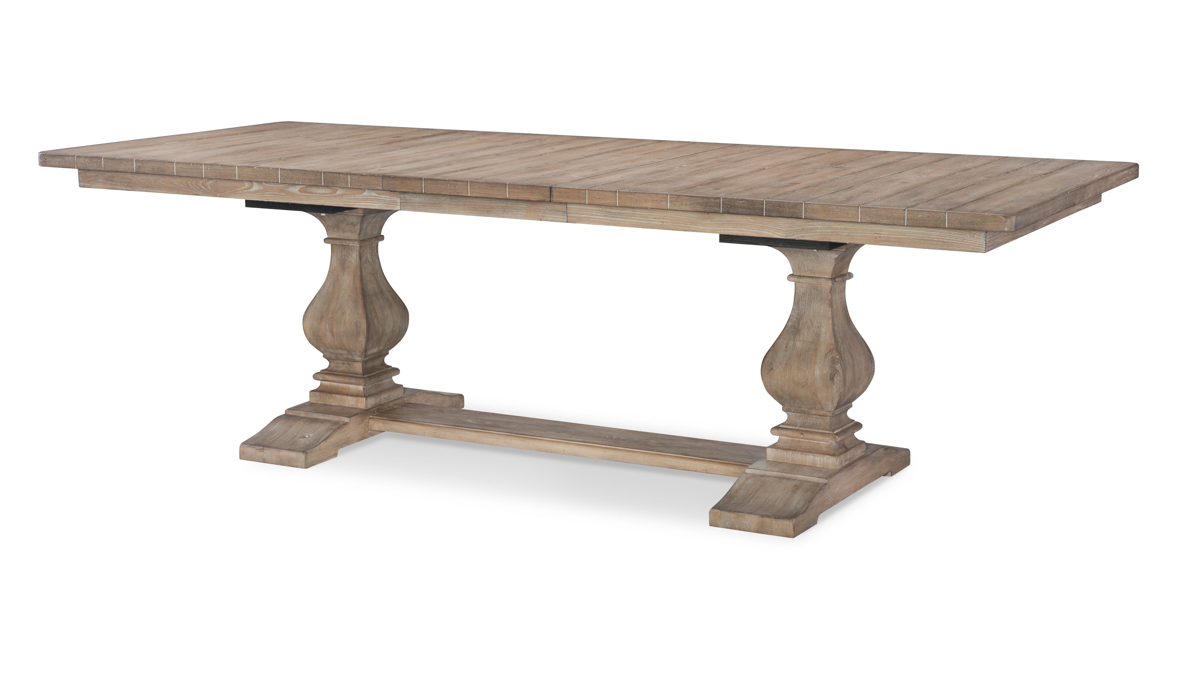 Monteverdi by Rachael Ray Complete Rectangle Trestle Table (VN)-Dining Tables-Leahyco