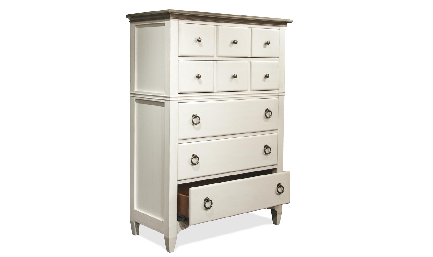 Myra 5-drawer Chest 1-Storage Chests-Leahyco