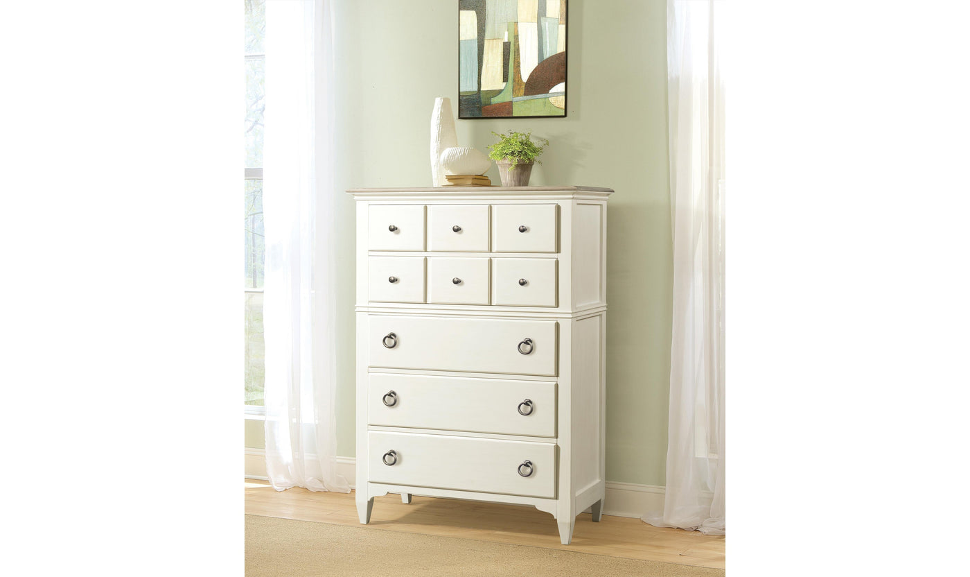 Myra 5-drawer Chest 1-Storage Chests-Leahyco