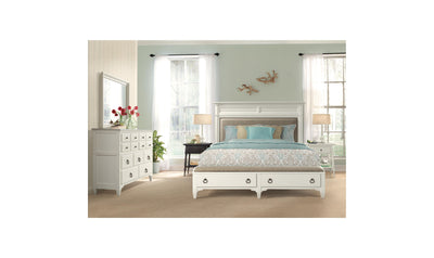 Myra 9-drawer Dressers - White-Dressers-Leahyco