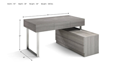 Neil Modern Office Desk-Desks-Leahyco