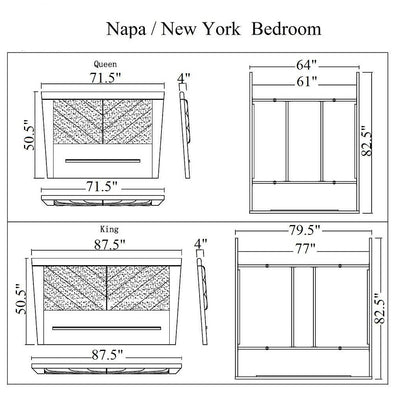 New York Bed-Beds-Leahyco