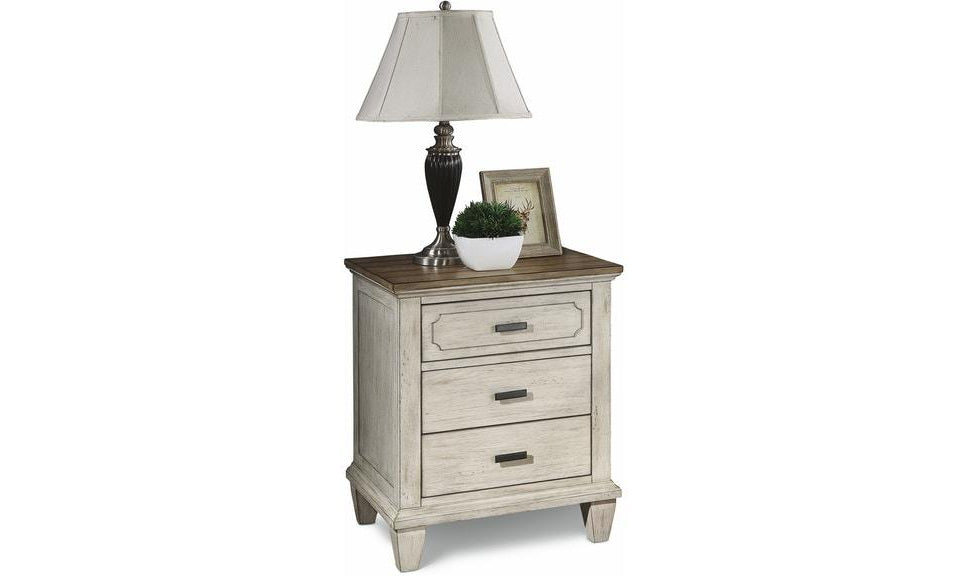 Newport Nightstand w/ Charger-Nightstands-Leahyco