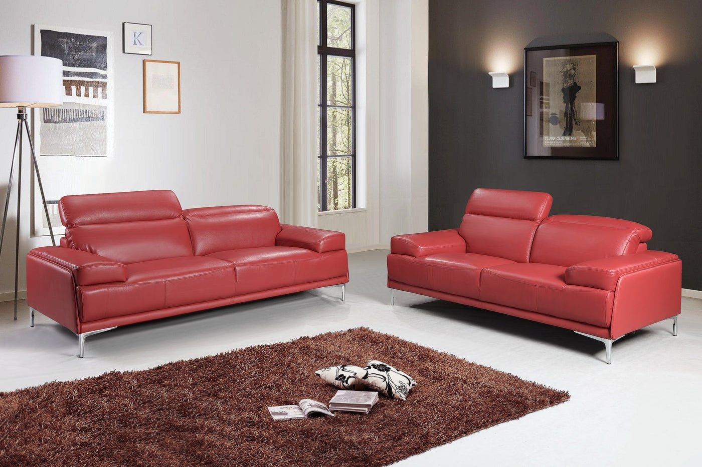 Nicolo Loveseat-Loveseats-Leahyco