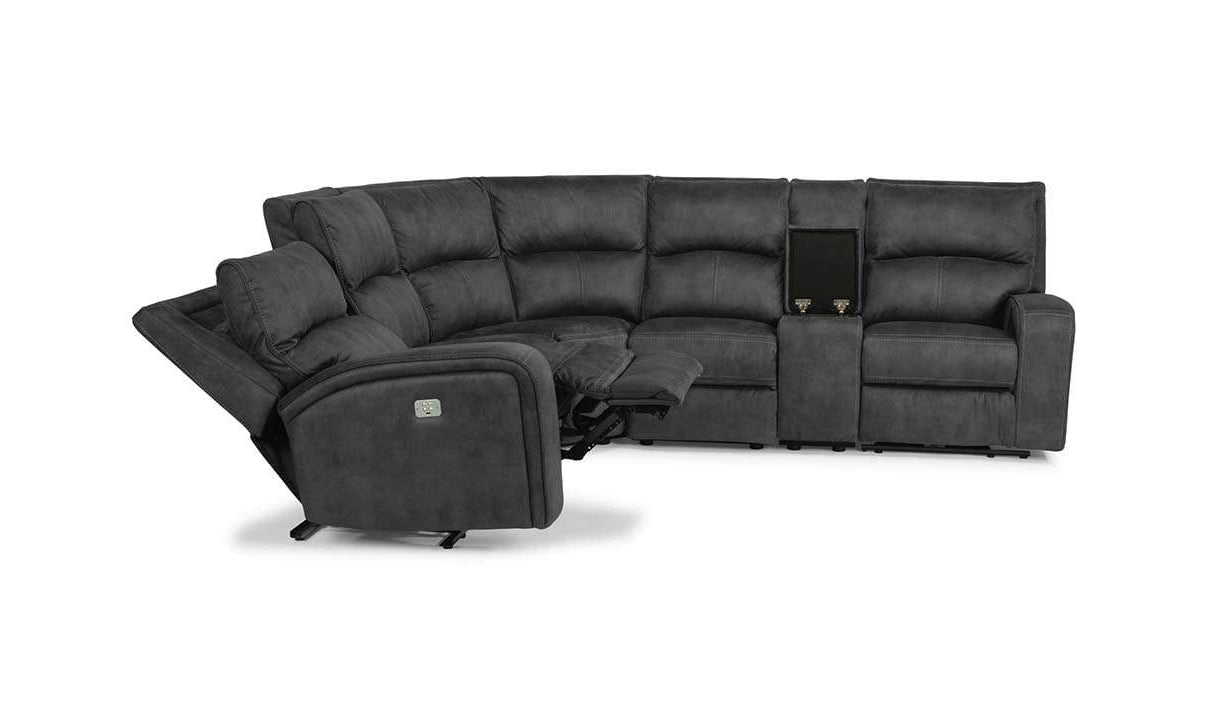 Nirvana Sectional (6 pc )-Sectional Sofas-Leahyco