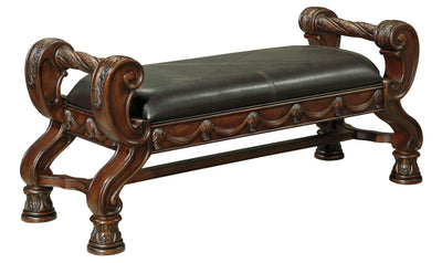 North Shore Large Upholstered Bedroom Bench-Benches-Leahyco