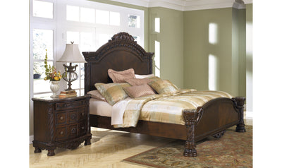 North Shore Panel Bed-Beds-Leahyco