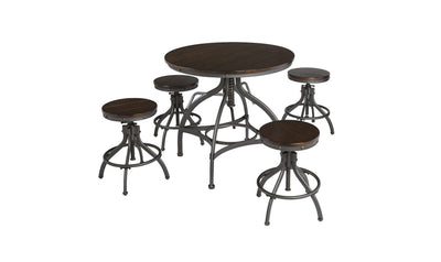 Odium Counter Table Set-Dining Tables-Leahyco