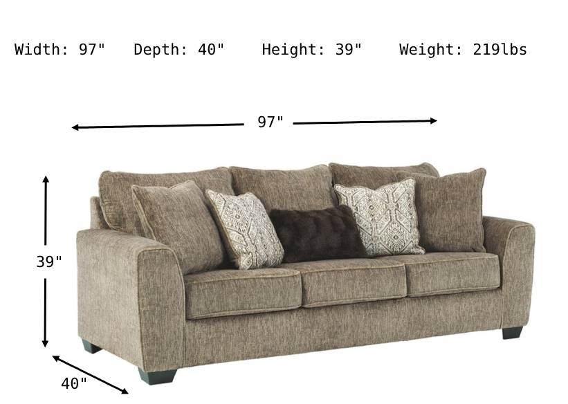 Olin Queen Sofa Sleeper-Sleeper Sofas-Leahyco