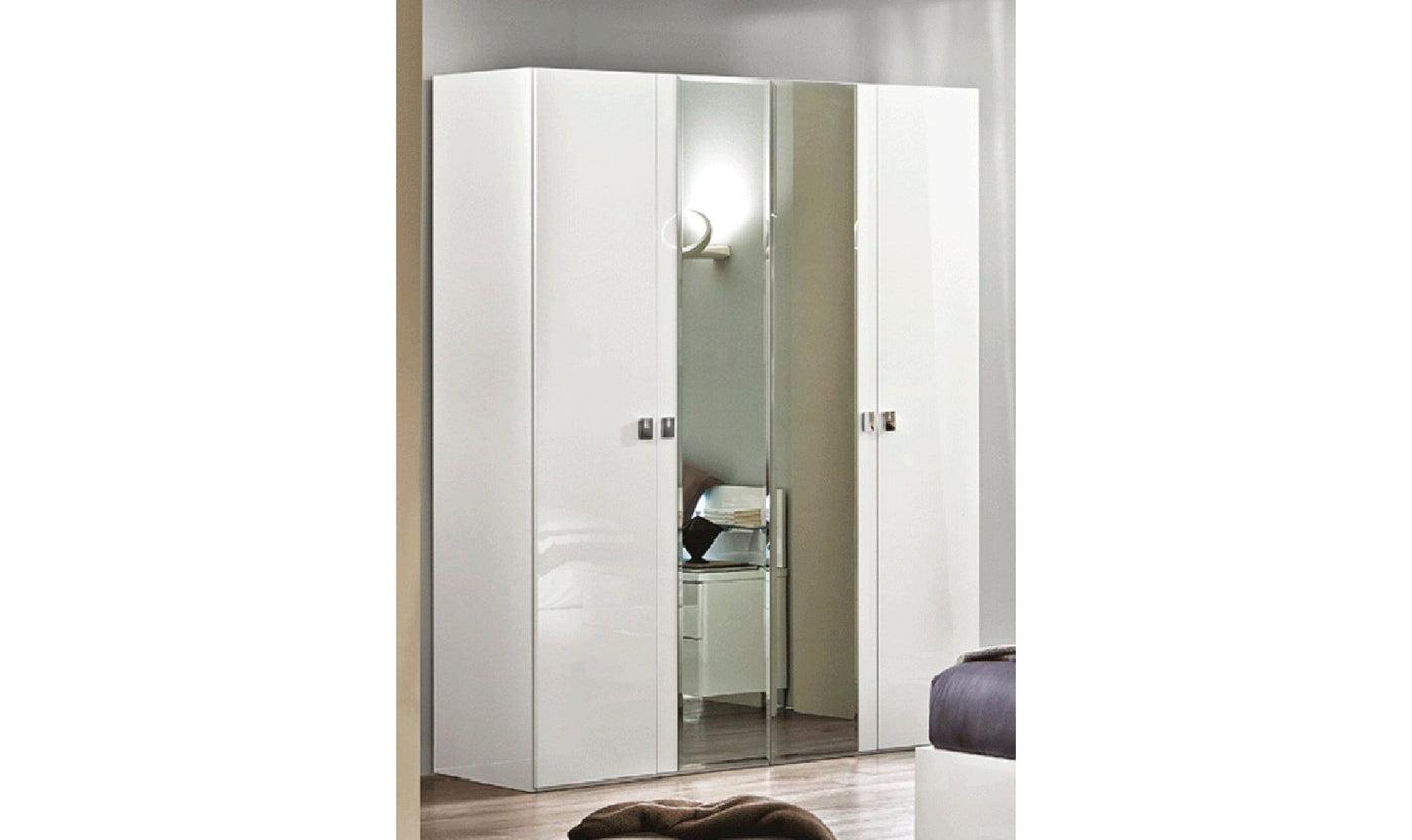 Onda 4 Door Wardrobe Set-Wardrobes-Leahyco