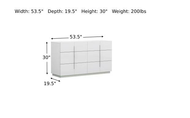 Oslo Dresser-Dressers-Leahyco