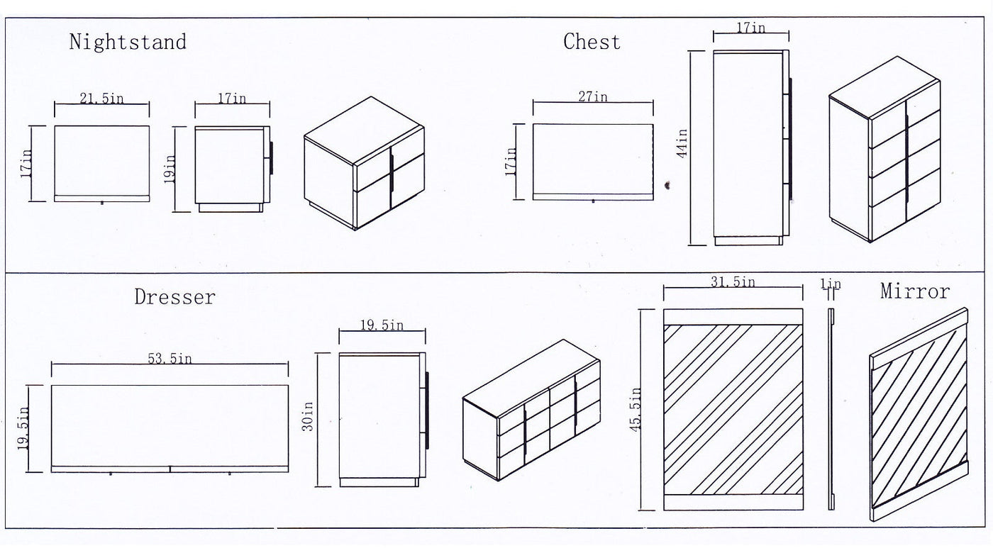 Oslo Dresser-Dressers-Leahyco