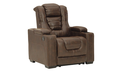 Owner's Box Power Recliner-Recliner Chairs-Leahyco