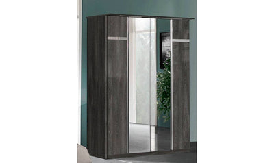 Oxford 4 Door Wardrobe-Wardrobes-Leahyco