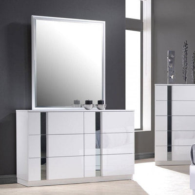 Palermo Dresser with Mirror-Dressers-Leahyco