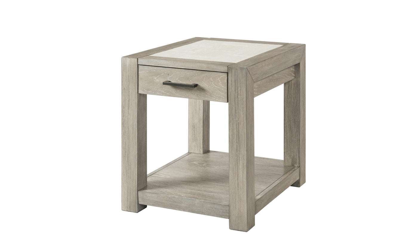 Paolo End Table-End Tables-Leahyco