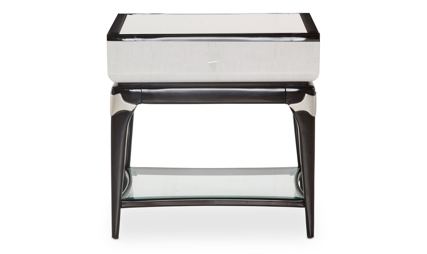 Paris Chic Rectangular End Table-End Tables-Leahyco