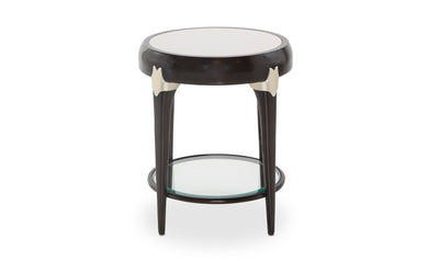 Paris Chic Round Accent Table-Accent Tables-Leahyco