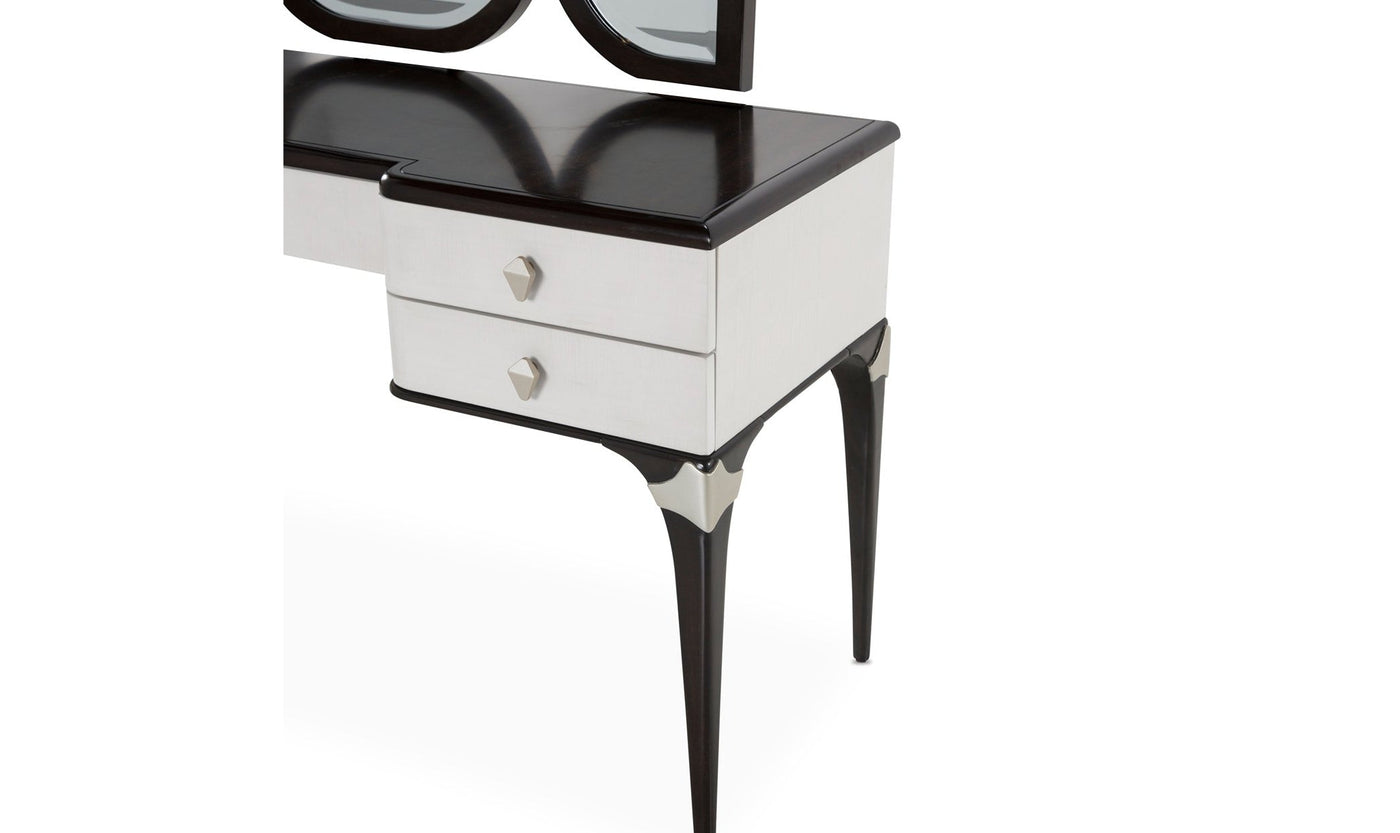 Paris Chic Vanity Desk-Desks-Leahyco