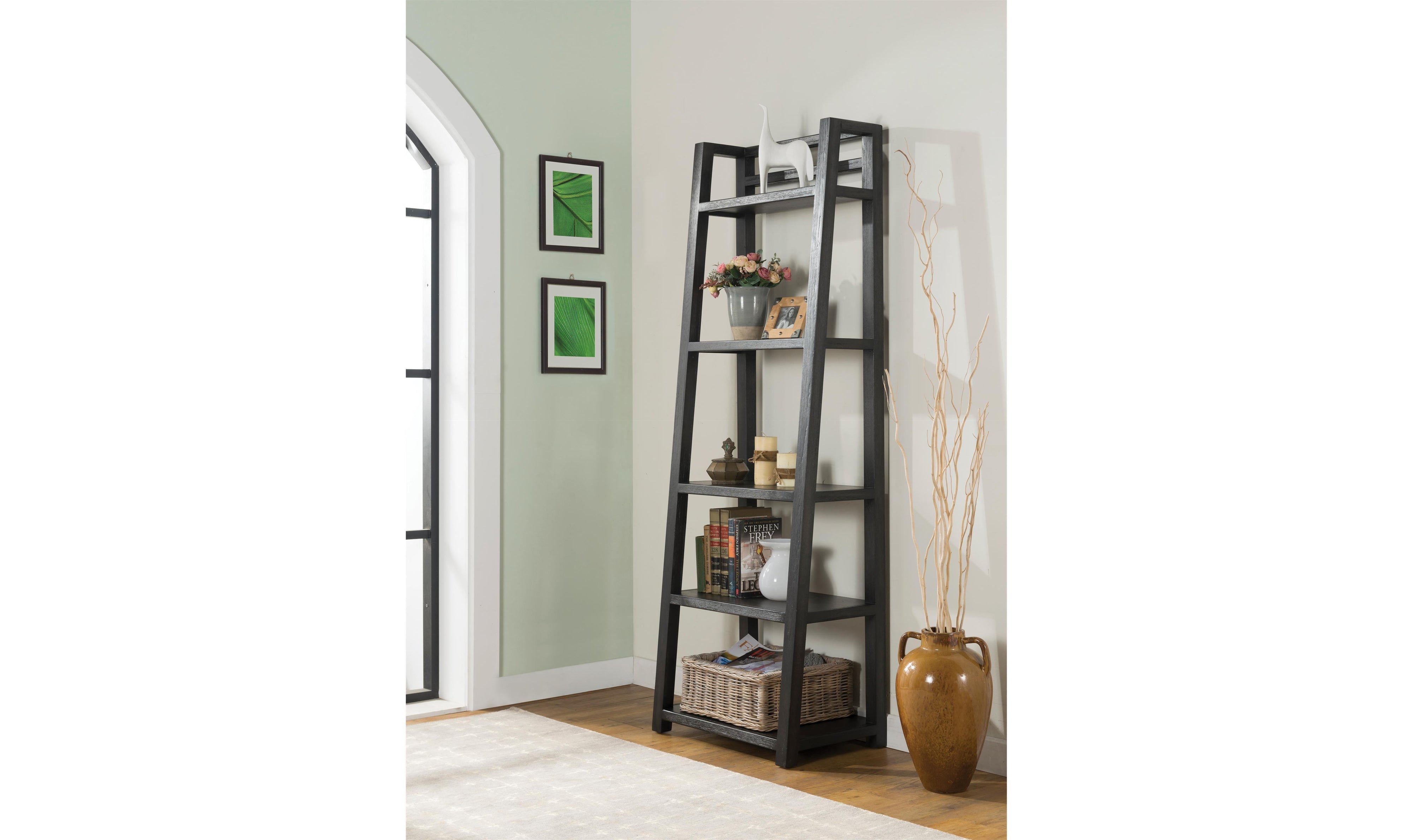 Perspectives Leaning Bookcase-Bookcases-Leahyco