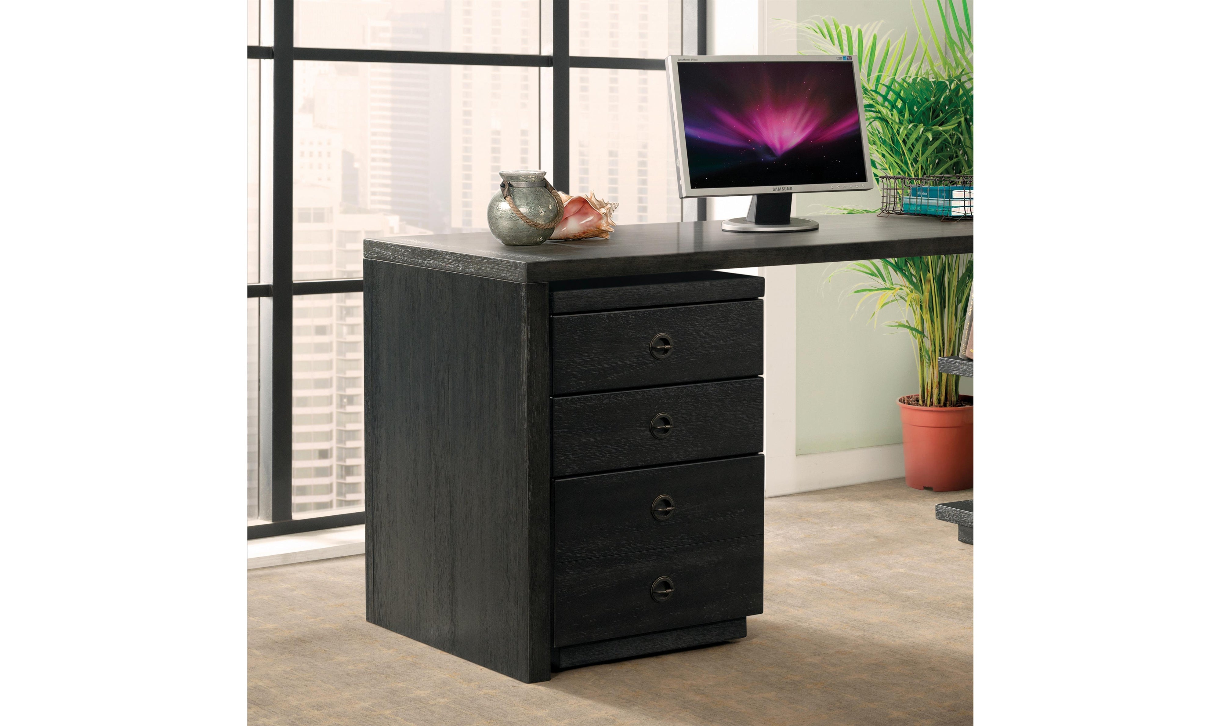 Perspectives Mobile File Cabinet-Desks-Leahyco