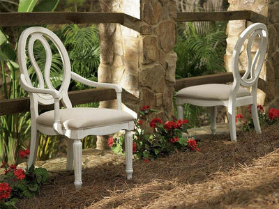 Pierced Back Arm Chair-Chairs-Leahyco