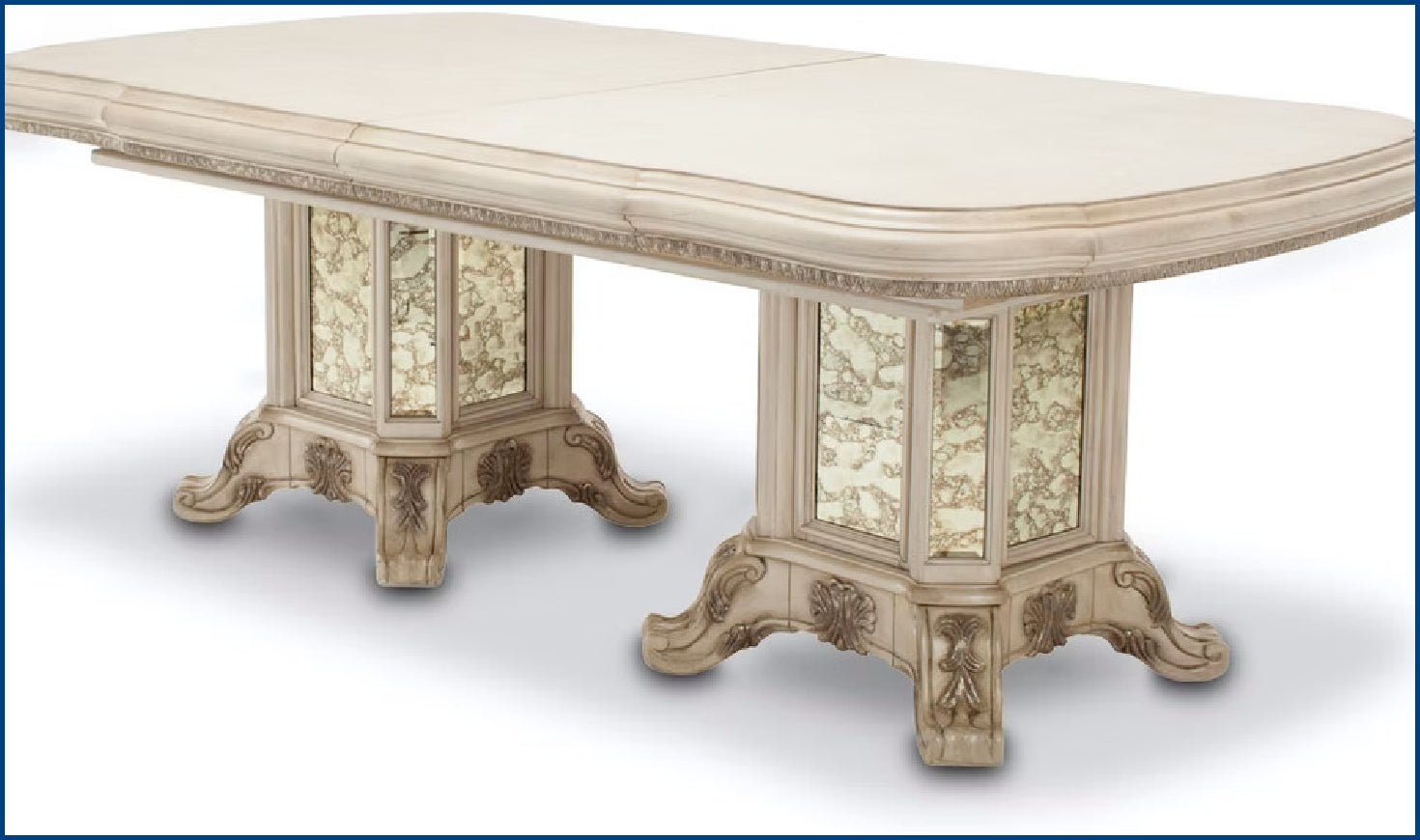 Platine de Royale Dining Table-Dining Tables-Leahyco