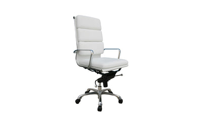 Plush High Back Office Chair-Chairs-Leahyco