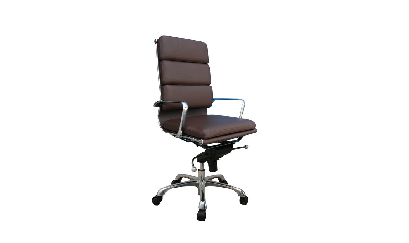 Plush High Back Office Chair-Chairs-Leahyco