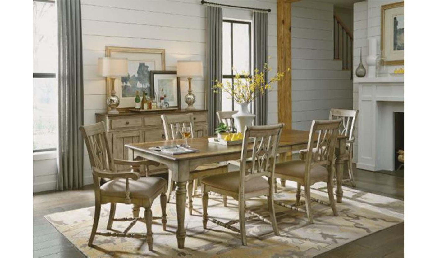 PLYMOUTH RECTANGULAR DINING ROOM SET-Dining Sets-Leahyco