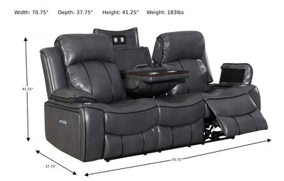 Profile Console Reclining Loveseat-Loveseats-Leahyco