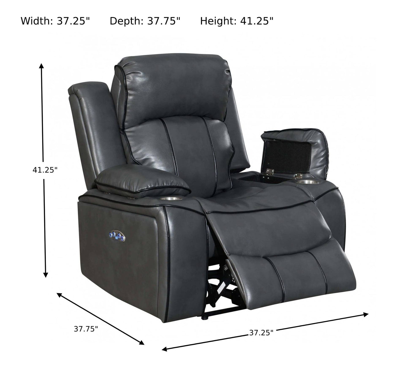 Profile Glider Recliner-Recliner Chairs-Leahyco