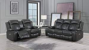 Profile Reclining Sofa-Sofas-Leahyco