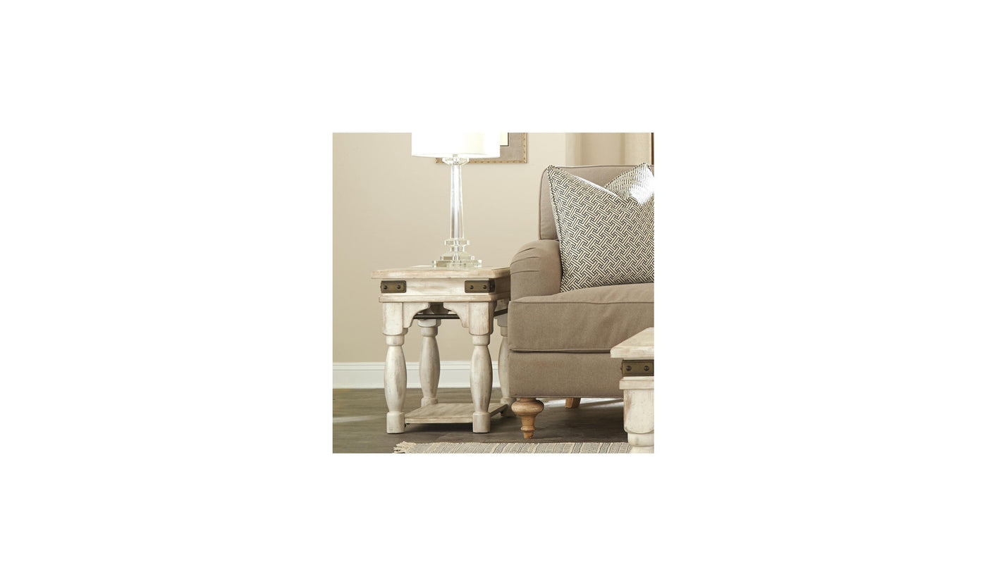 Regan Chairside Table-End Tables-Leahyco