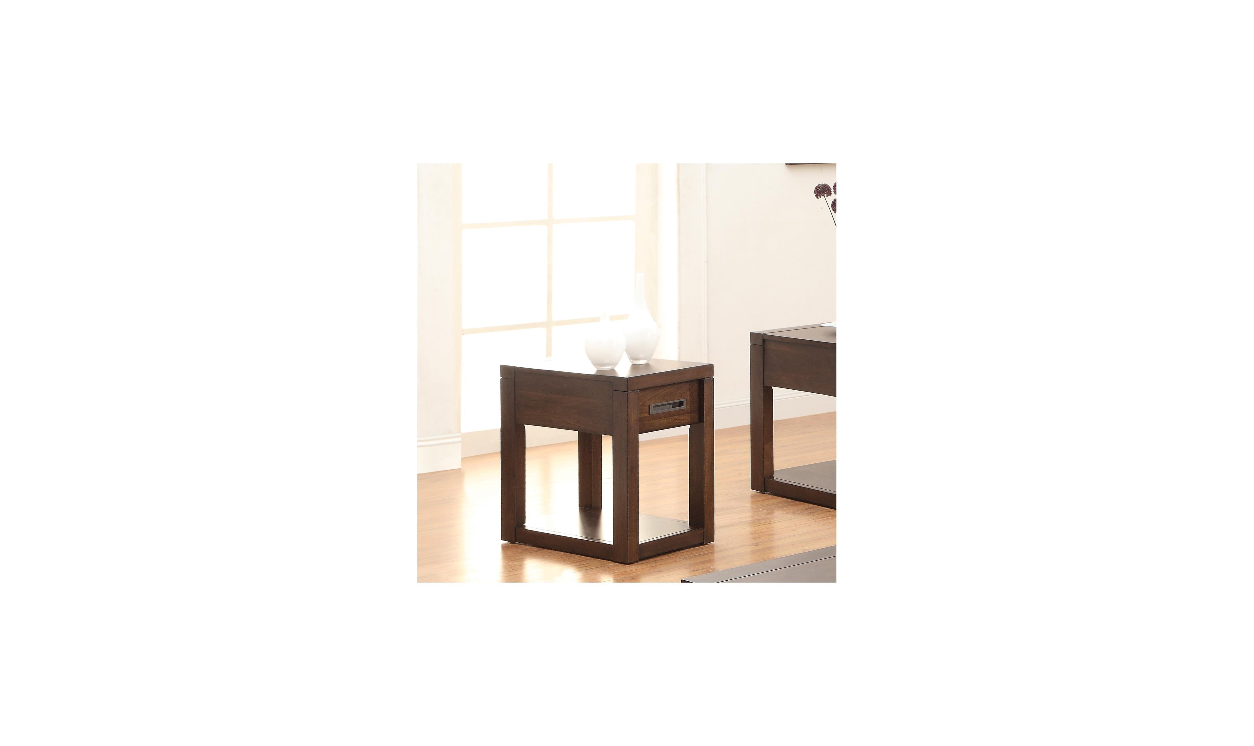 Riata Chairside Table-End Tables-Leahyco