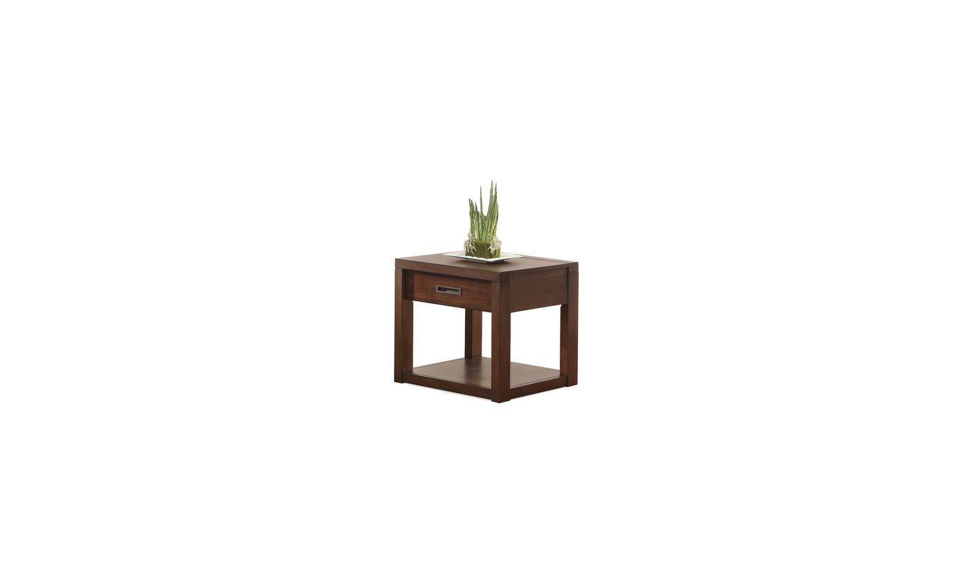 Riata End Table-End Tables-Leahyco