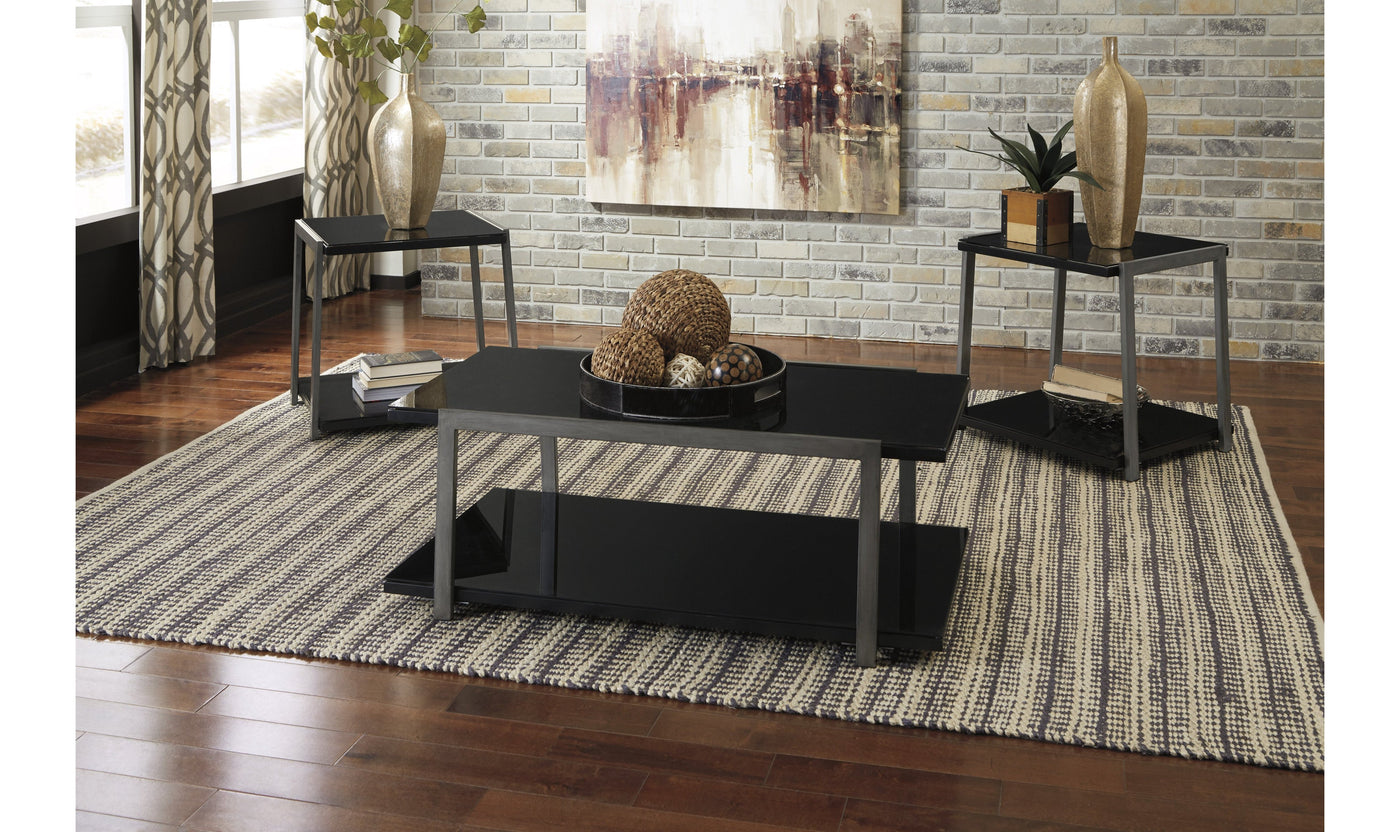 Rollynxx Occasional Table Set (3/CN)-Coffee Table Sets-Leahyco