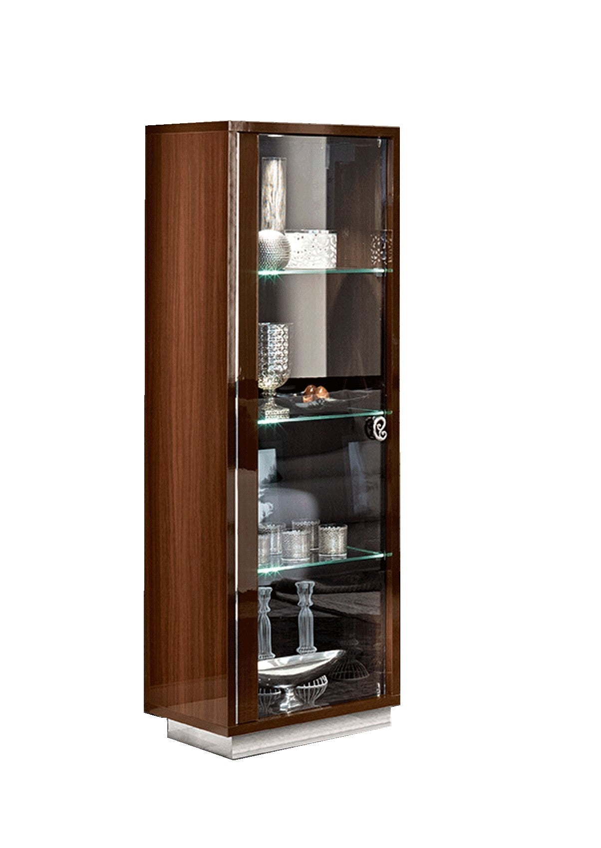 Roma 1-Door China Cabinet-China Cabinets-Leahyco