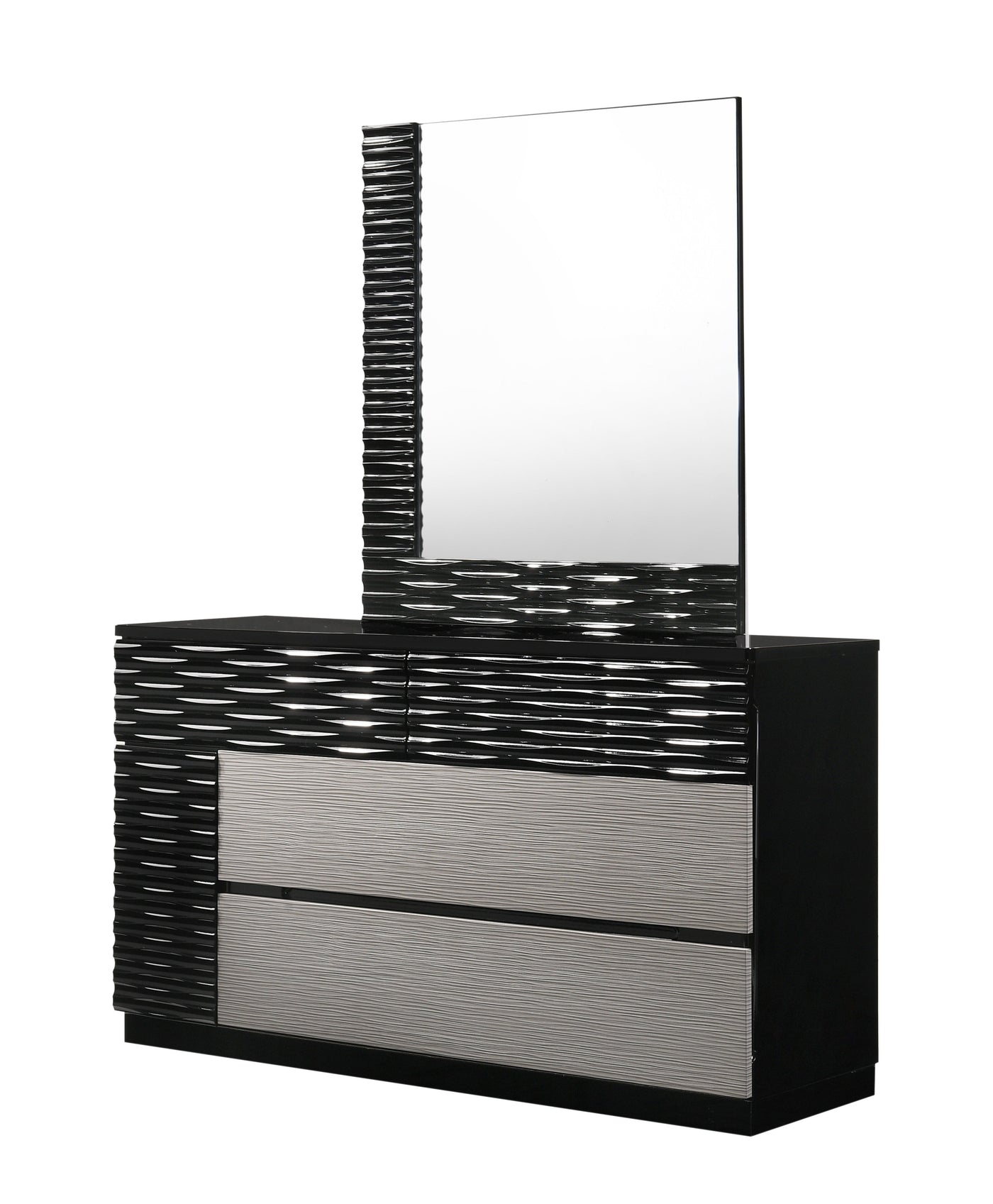 Roma Dresser with Mirror-Dressers-Leahyco