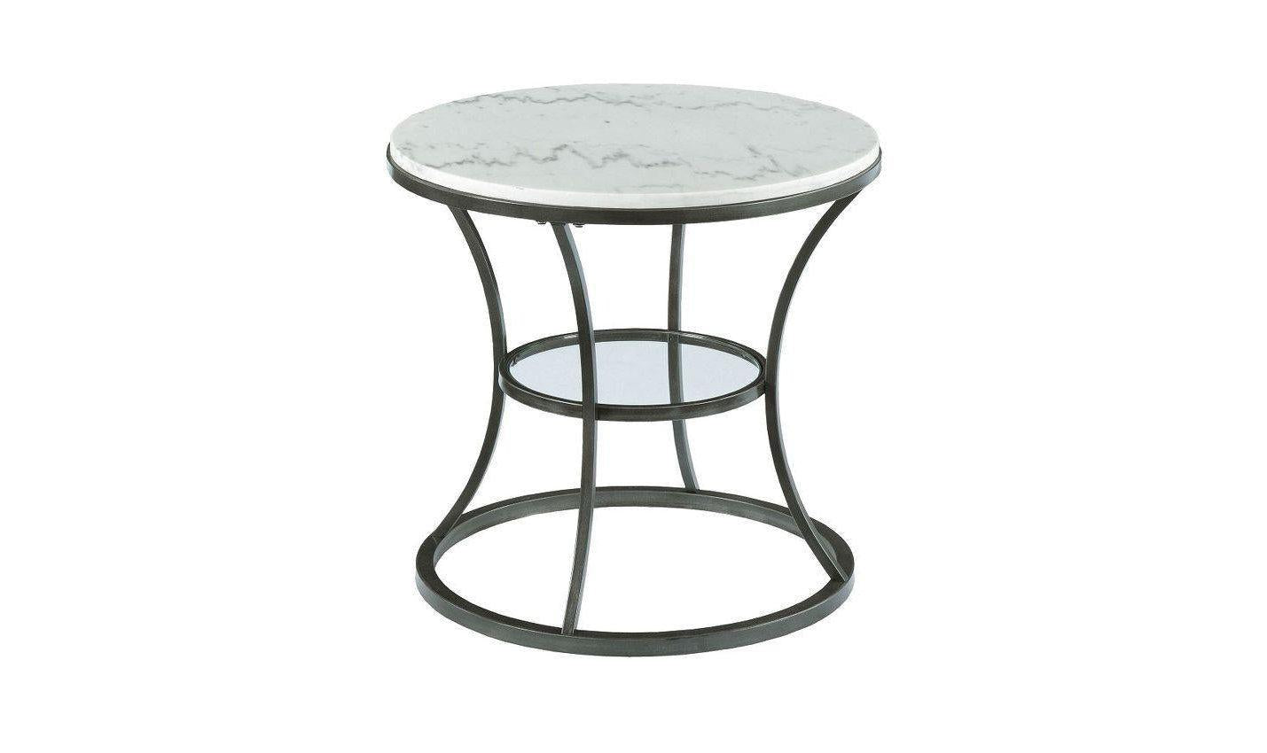 Round End Table-End Tables-Leahyco