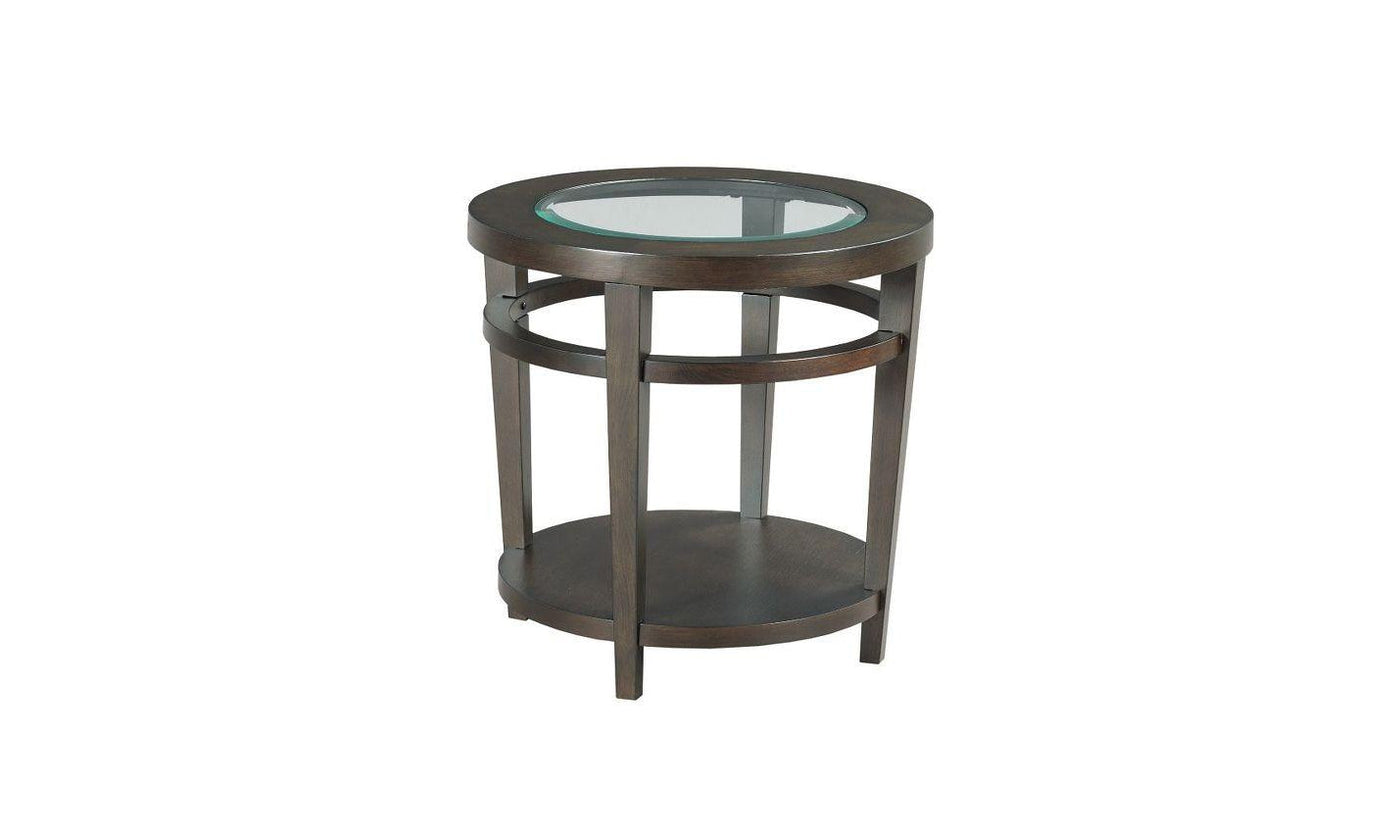 ROUND END TABLE-End Tables-Leahyco